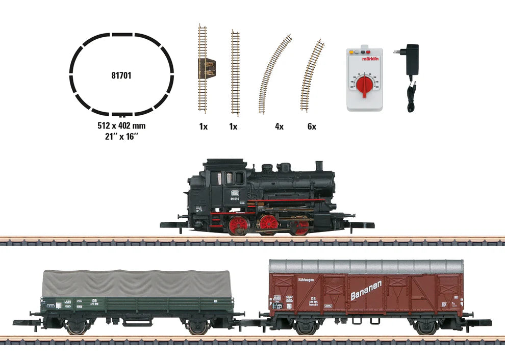 Marklin Z Scale Freight Starter Set